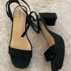 Torrid Platform Block Heal Black